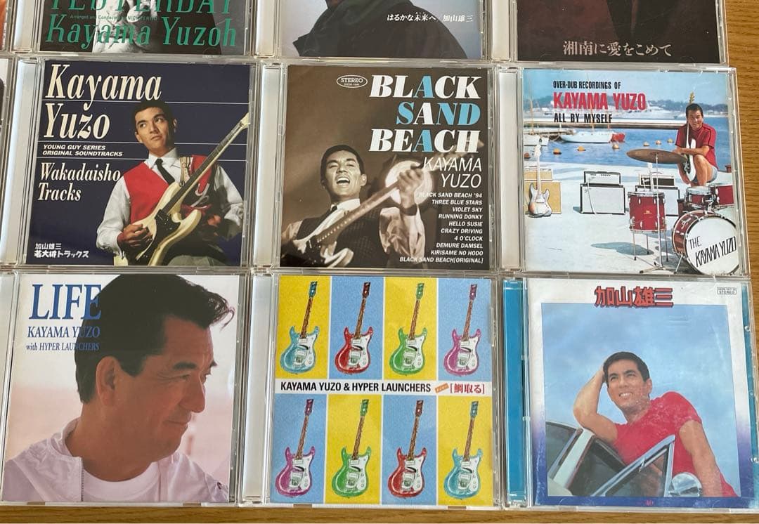 加山雄三 CD アルバム30枚 ディスク33枚 ＋ベスト40＋ギター弾き語り曲集