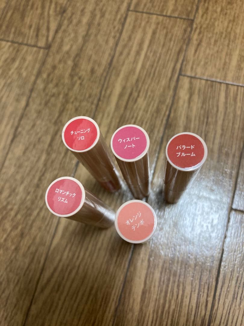 【未使用】ETVOS リップセラムクレヨン 限定品全5色セット