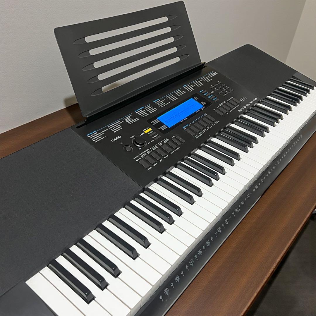 【美品】 電子キーボード　キーボード 電子ピアノ WK-245 CASIO