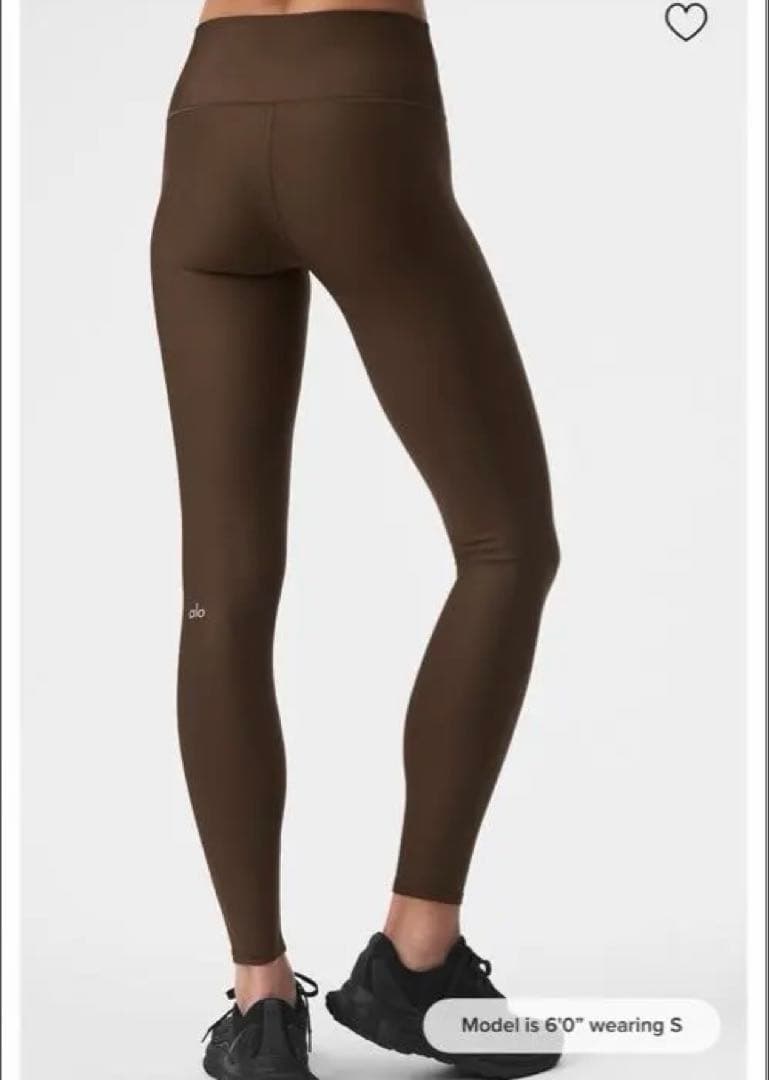Alo yoga アローヨガ エアリフト レギンス 7/8 Espresso