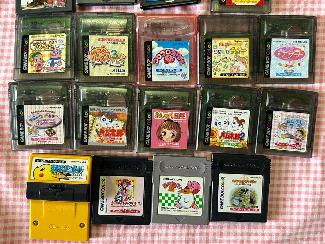 ゲームボーイ　ゲームボーイカラー　ゲームボーイアドバイス　ソフトまとめ売り