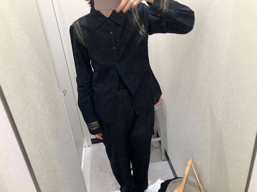 Jean Paul Gaultier 長袖シャツ 黒