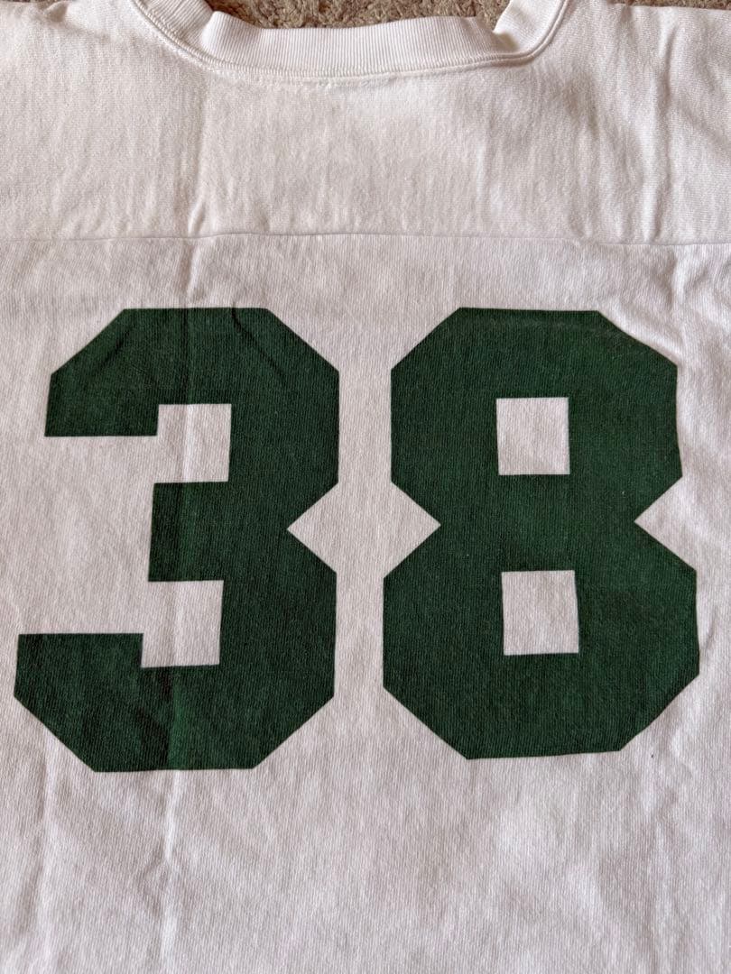 スタンダードカリフォルニアは別注　チャンピオン38 フットボールシャツ Lサイズ