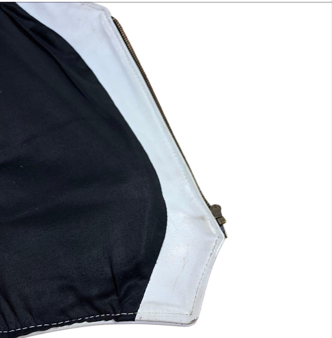 vanson レザーベスト サイズ36 S ホワイト