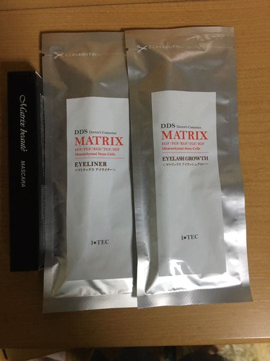 DDS マトリックス　まつ毛美容液　アイライナー　マスカラ