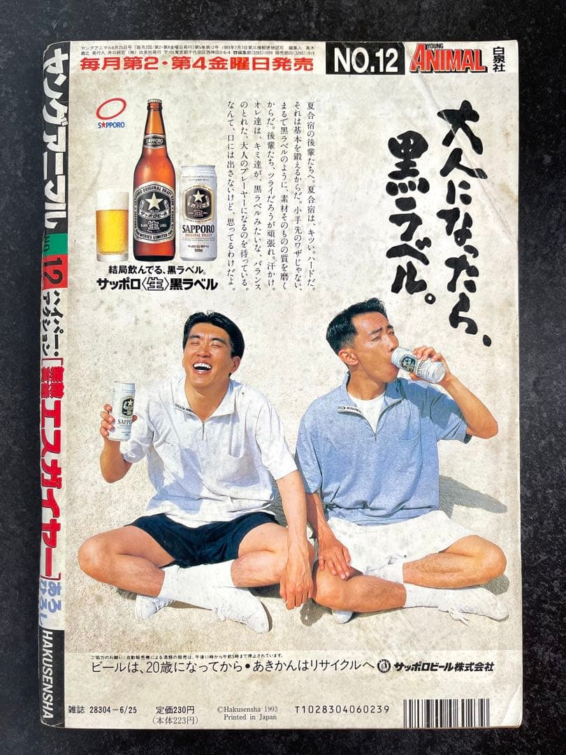 ●ヤングアニマル 1993年 No.12 ●ベルセルク 第16話 三浦建太郎