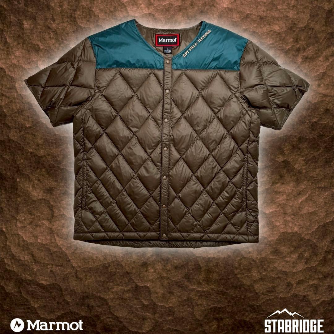 ジャケット・アウター STABRIDGE Marmot DOWN T-SHIRT Stone