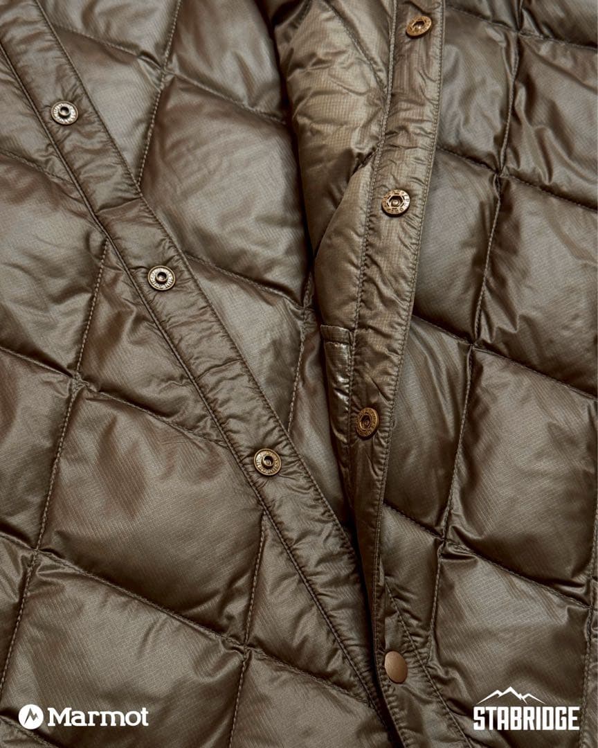 ジャケット・アウター STABRIDGE Marmot DOWN T-SHIRT Stone