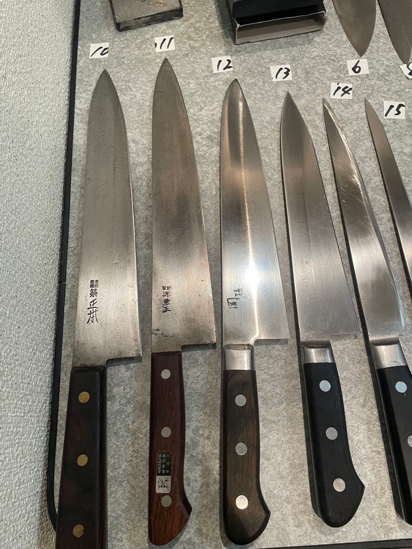 包丁　魚屋引退20本セット売り　希望価格コメントで正本　杉本　有次　正明　牛刀