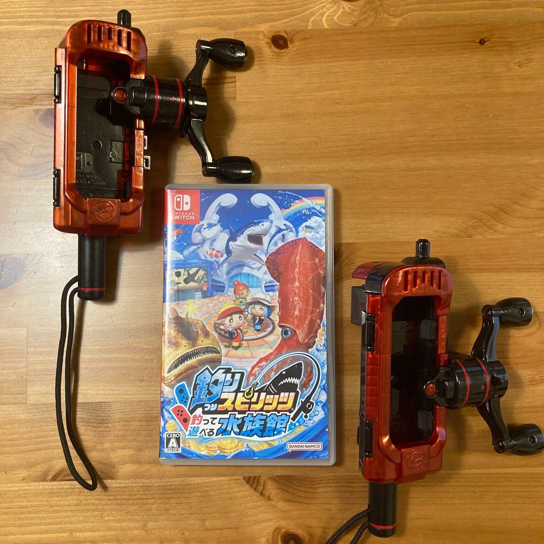 釣りスピリッツ 釣って遊べる水族館 サオコン 2個セット Switch