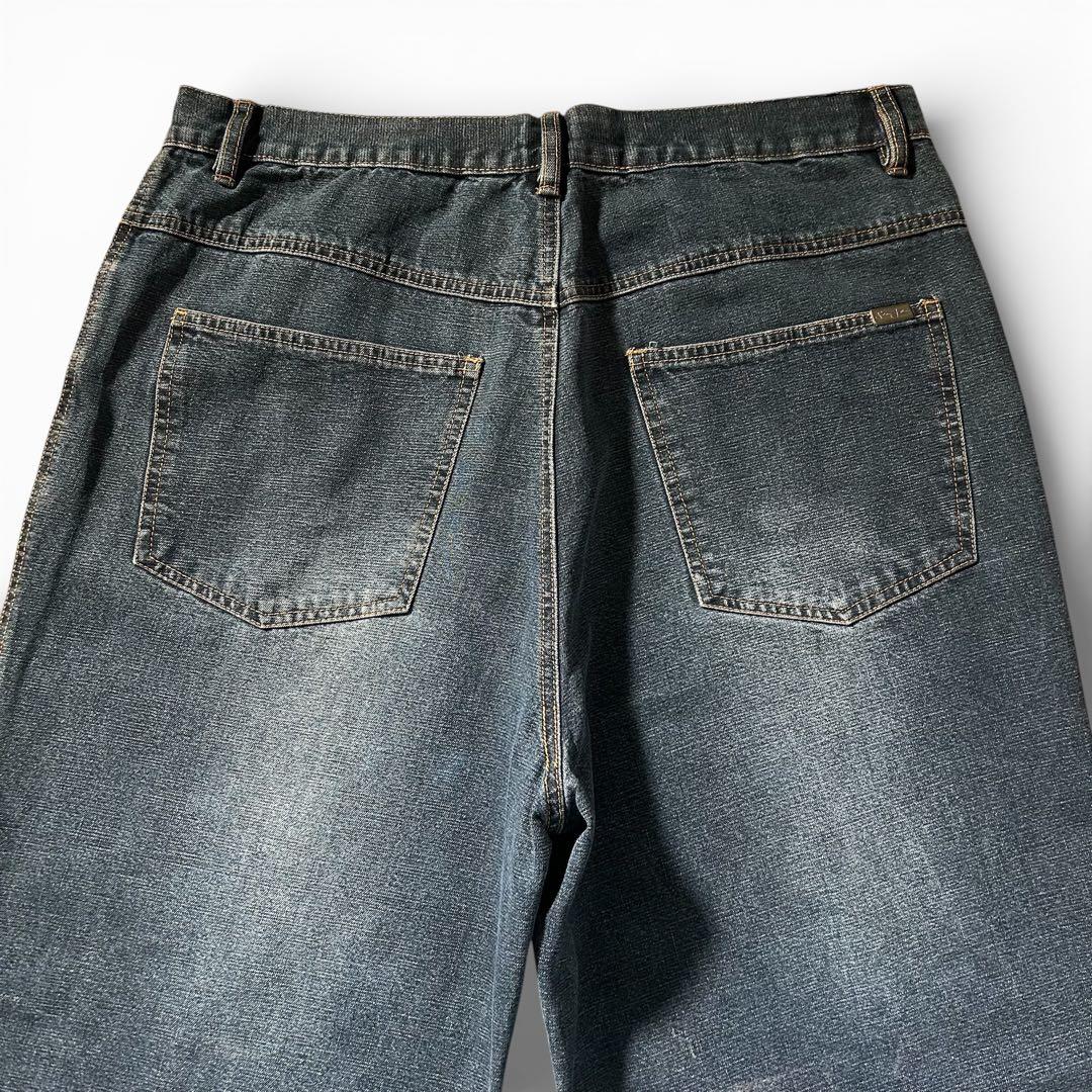 B系! 00s Sean John ショーンジョン 極太 バギー デニム W36