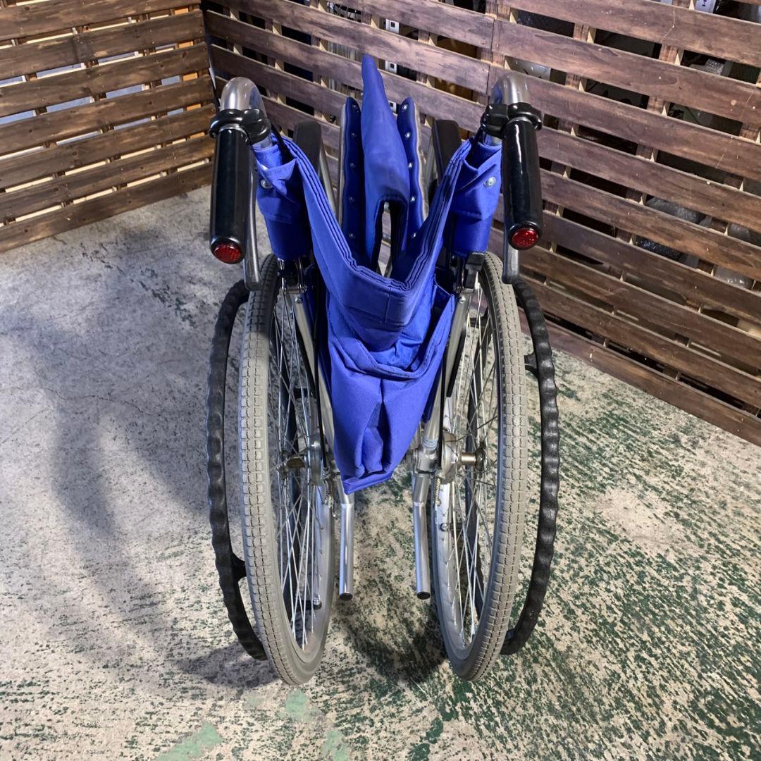 J897 MATSUNAGA 自走式車椅子 介助ブレーキあり