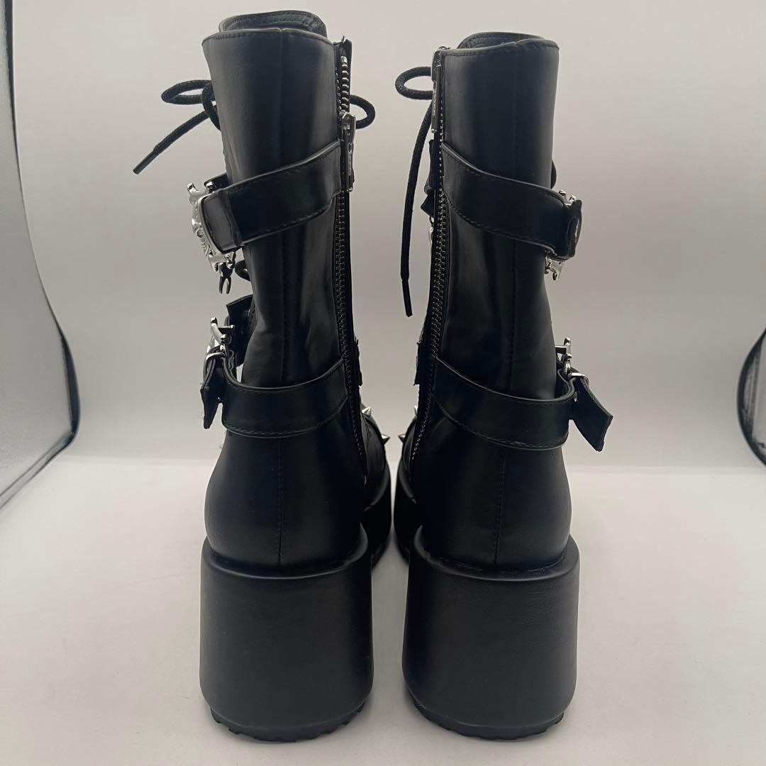 ✨️ さま専用　51106 デモニア　厚底ブーツ　23.5cm 黒