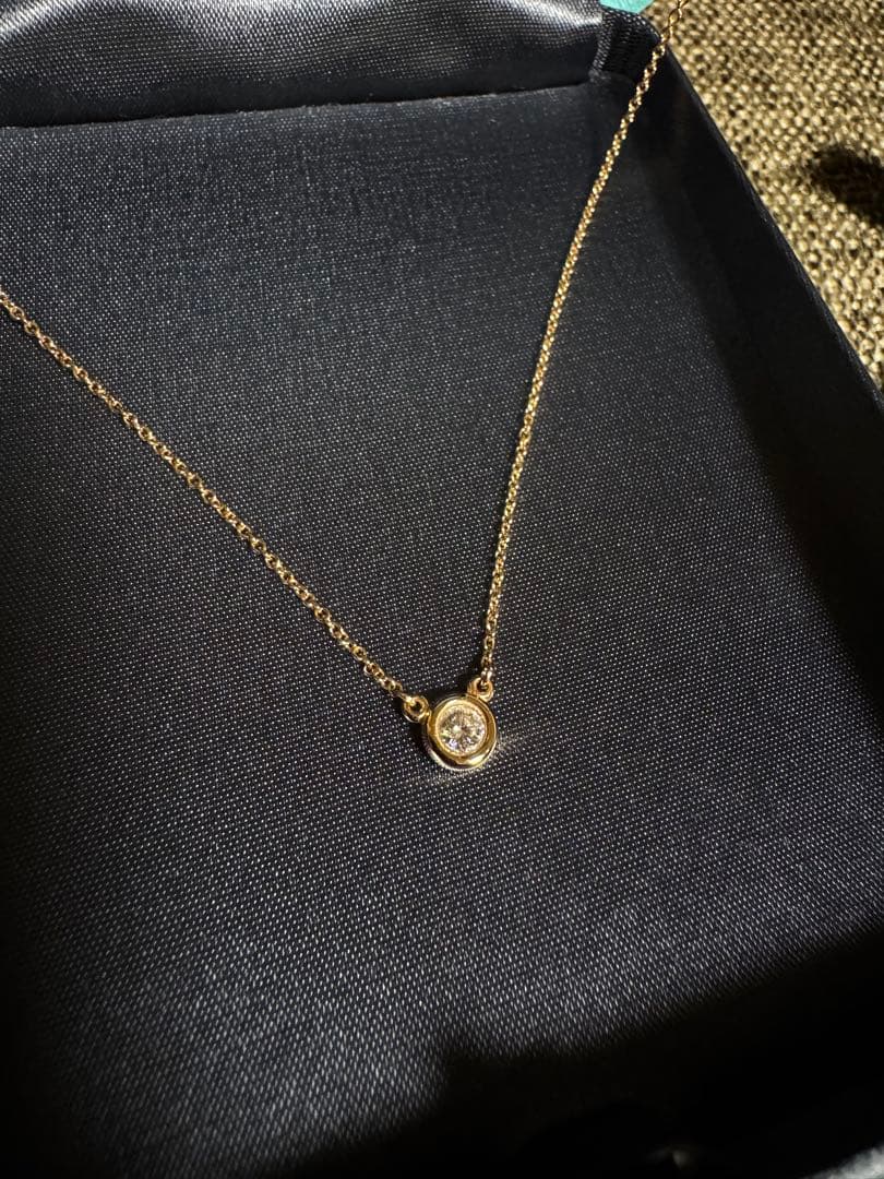 Tiffany & Co. ダイヤモンド ペンダントローズゴールド