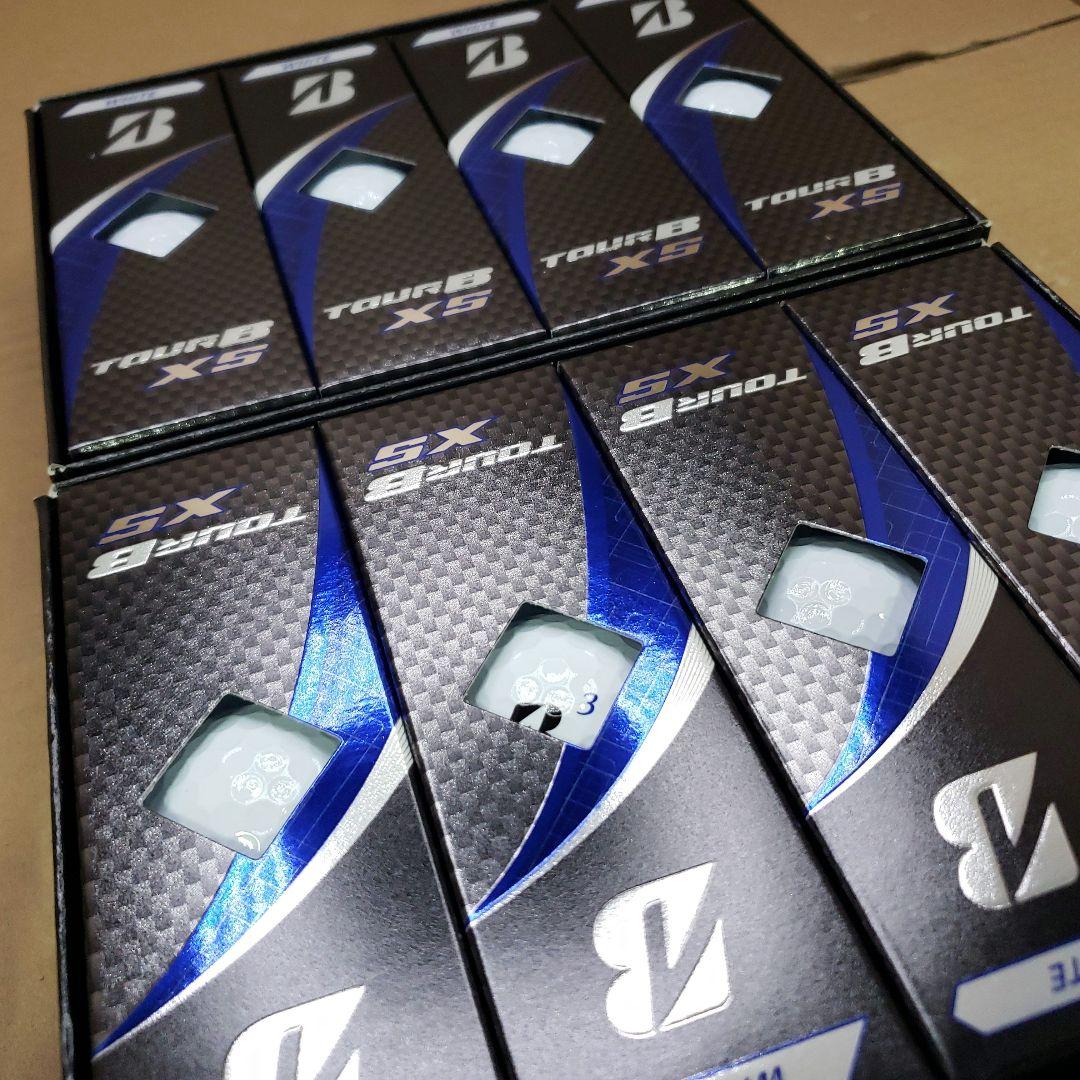 G058　TOUR B XS ゴルフボール ホワイト　2ダースセット