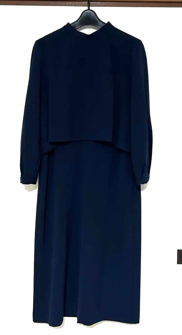 組曲　セレモニー　ワンピース　ネイビー 卒業式　卒園式　入園式