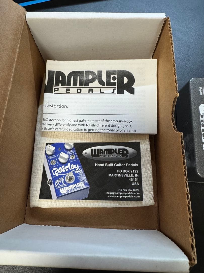 Wampler Triple Wreck ディストーションペダル