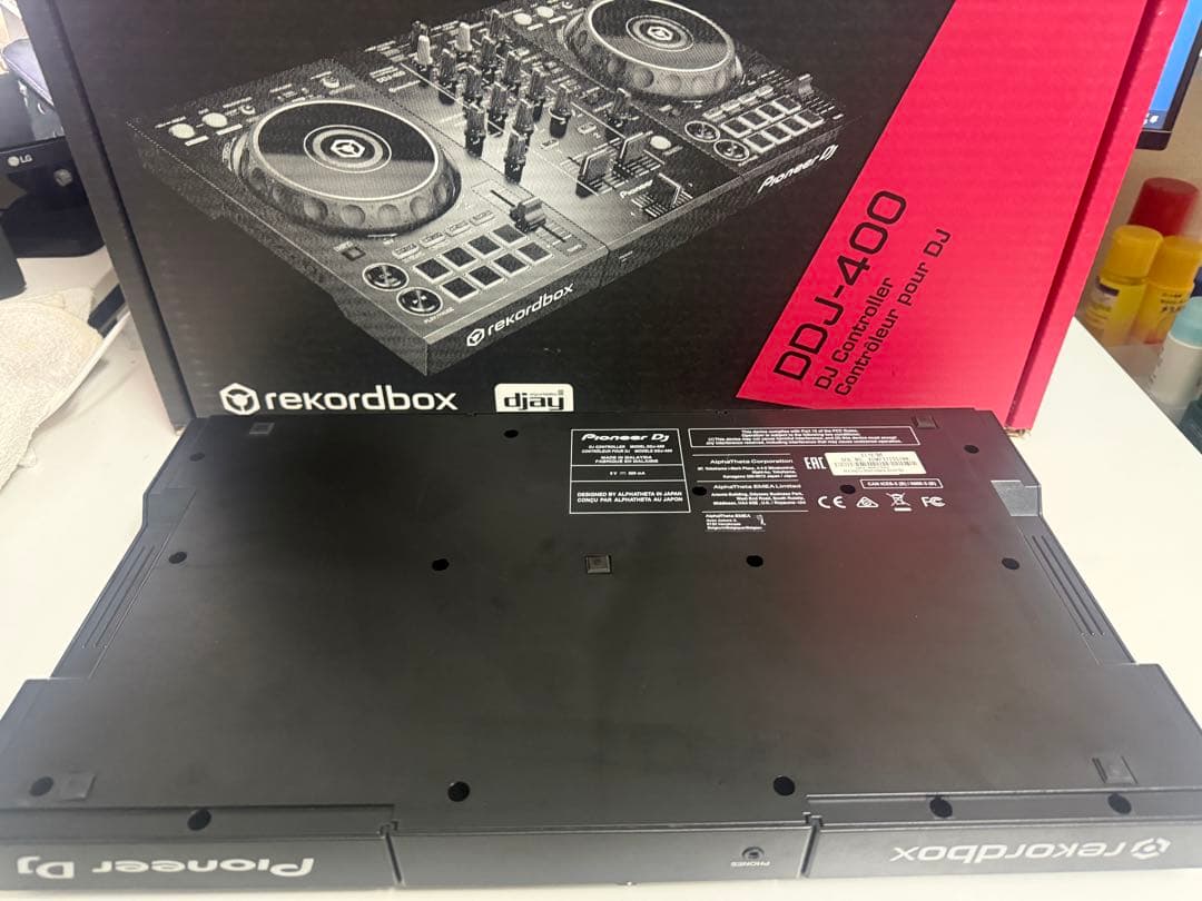【Pioneer】DDJ-400 本体　デッキカバー付