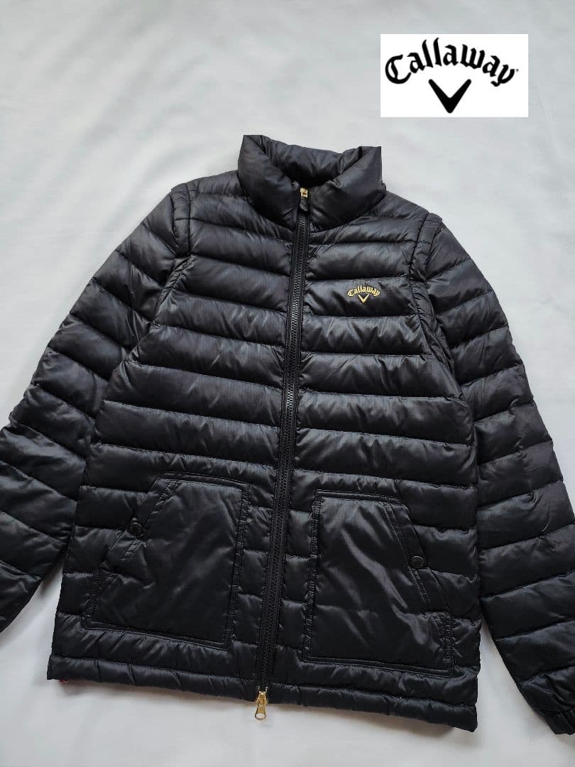キャロウェイ　2WAY ダウンジャケット　ベスト　長袖　ゴルフウェア