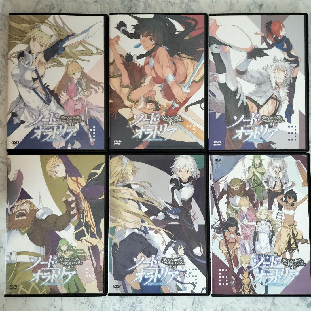 DVD　ダンジョン出会い Ⅲ、OVA、劇場版　計16巻　新品ケース付