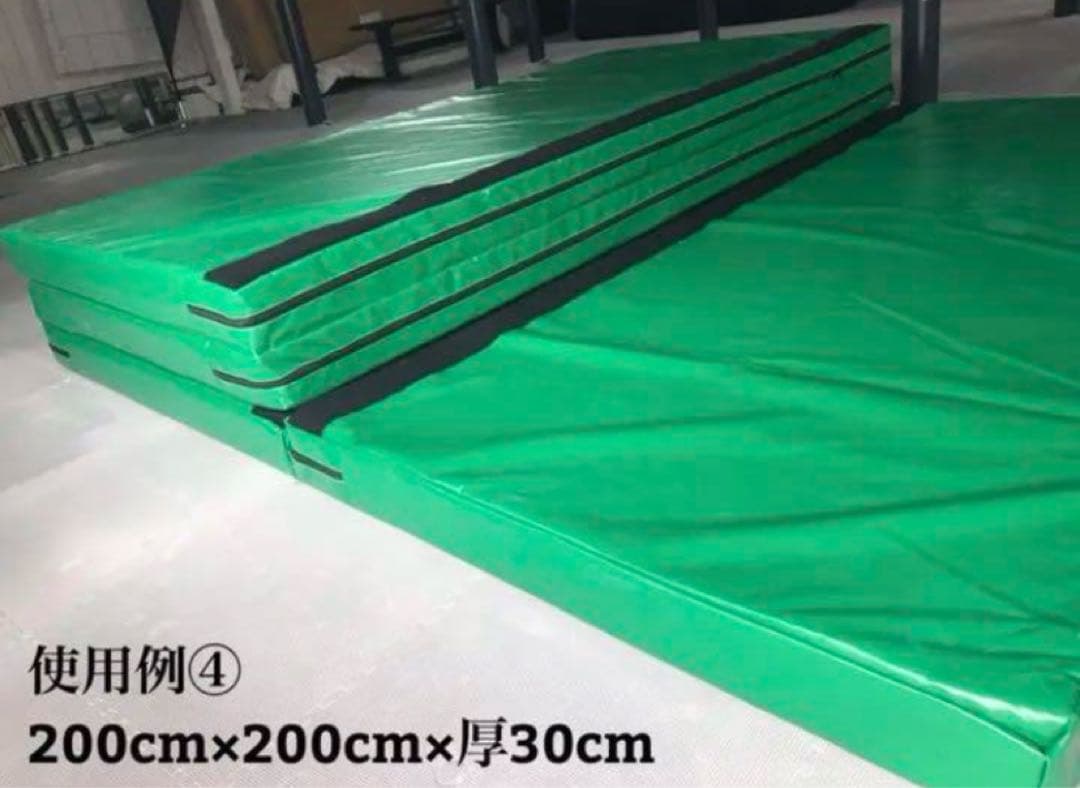 【業務用】大型持ち運び安全マット！最大4m×2m！クラッシュパッド