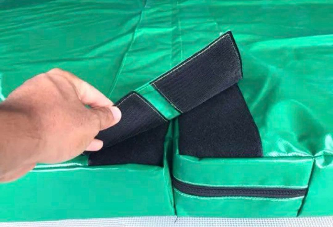 【業務用】大型持ち運び安全マット！最大4m×2m！クラッシュパッド