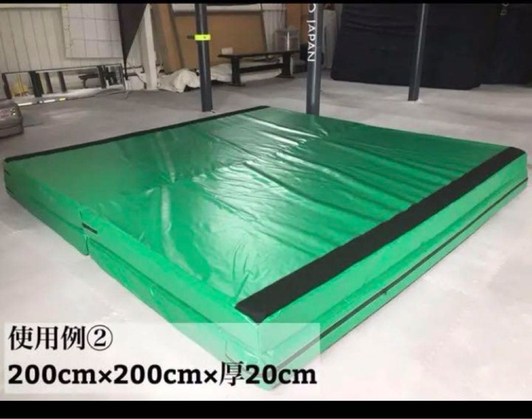 【業務用】大型持ち運び安全マット！最大4m×2m！クラッシュパッド