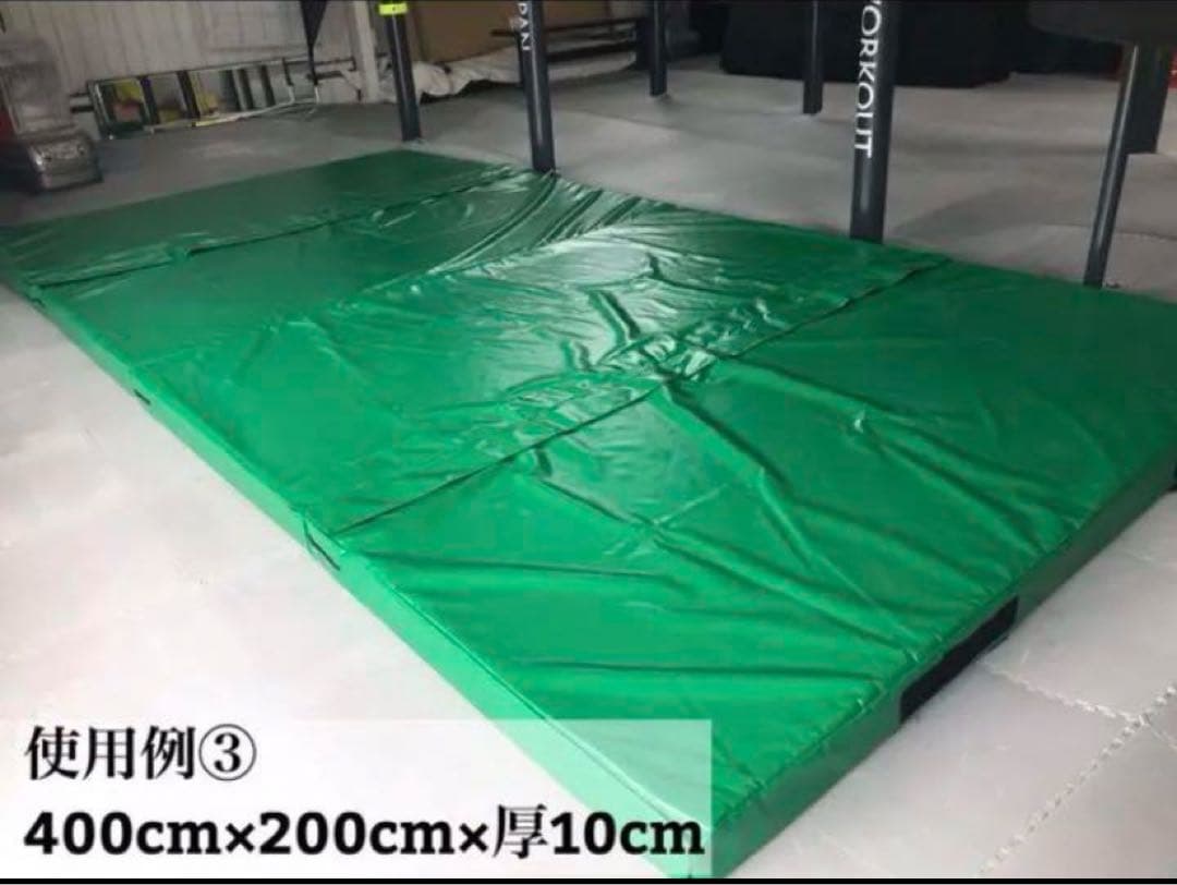 【業務用】大型持ち運び安全マット！最大4m×2m！クラッシュパッド