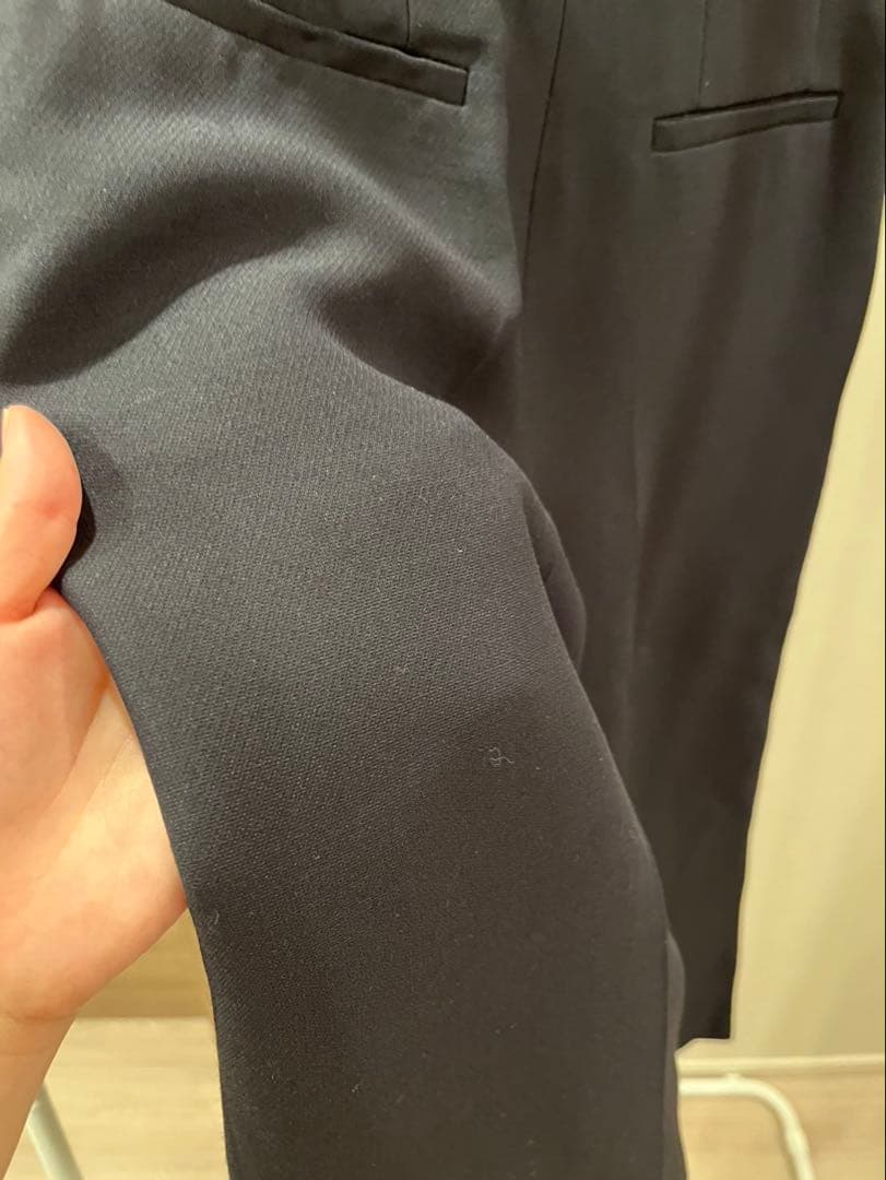 備品Christian Dior ブラック ガウチョパンツ