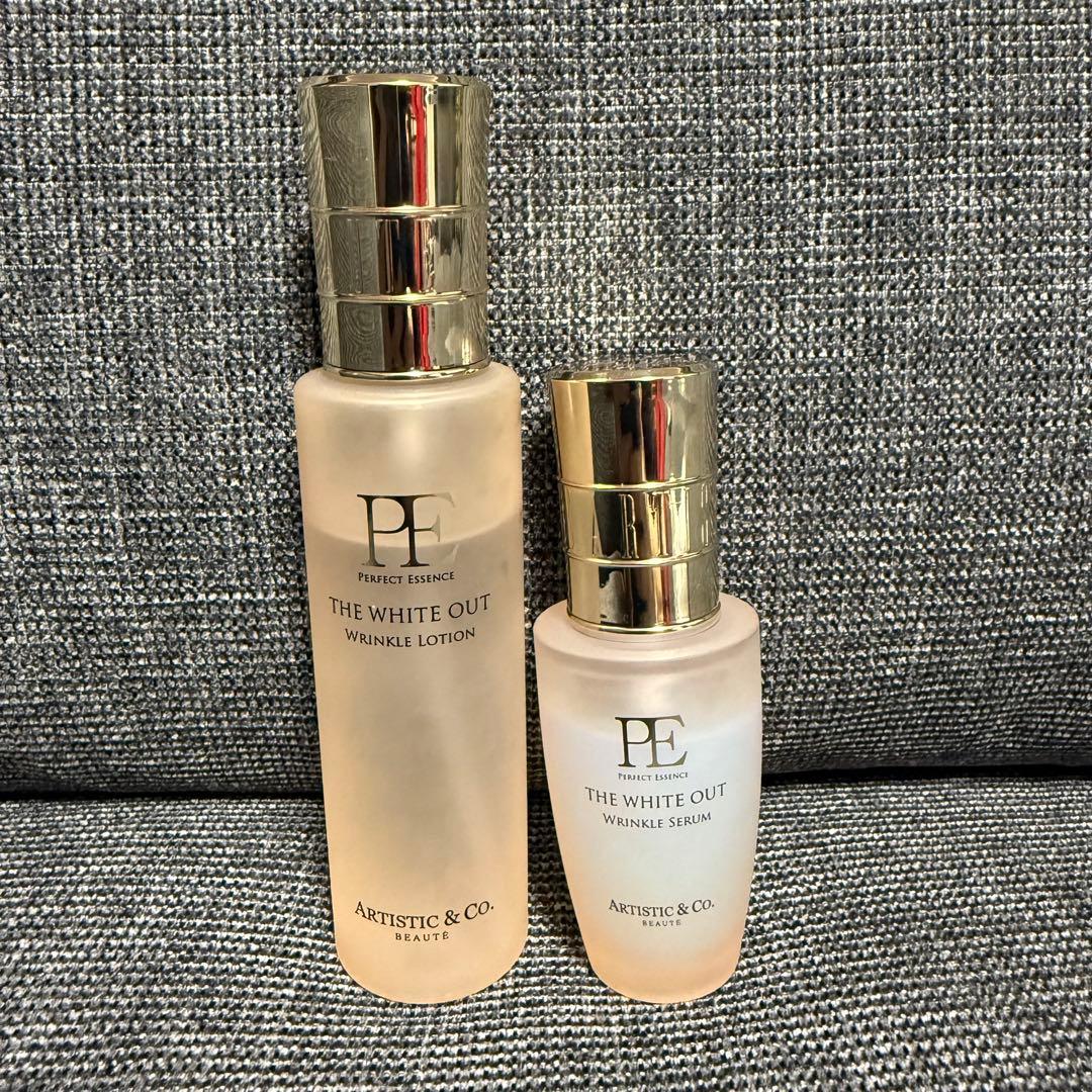 化粧水・ローション・トナー THE WHITE OUT WRINKLE LOTION & SERUM