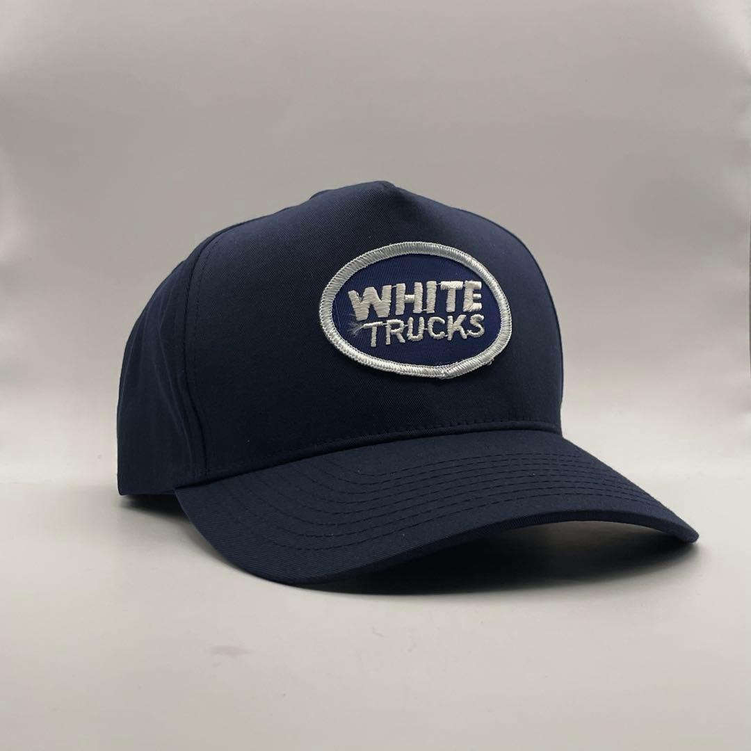 【ビンテージ】トラッカーキャップ　70'sWHITE