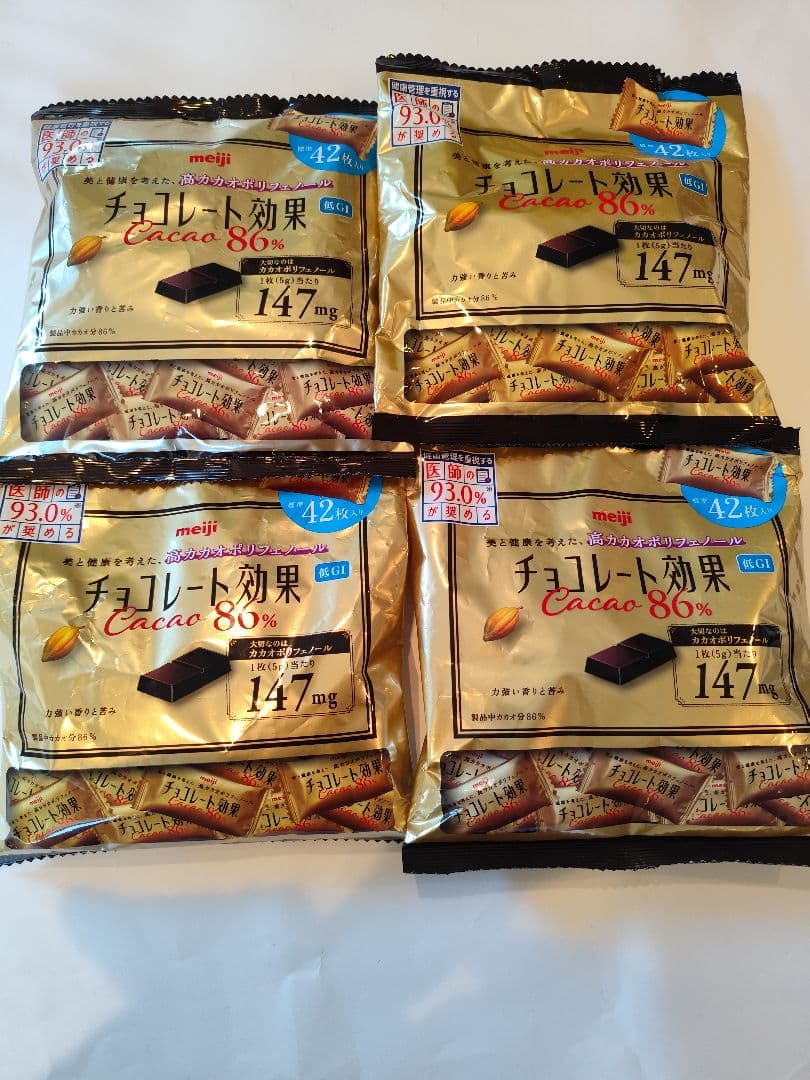 meiji チョコレート効果 美と健康を考えた、高カカオポリフェノール 12点