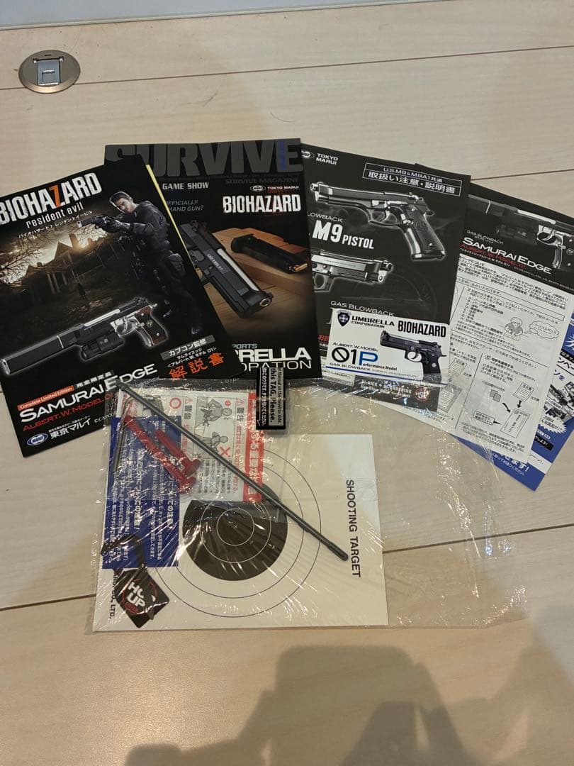 BIOHAZARD 7 ガスブローバック アルバート.W.モデル 01