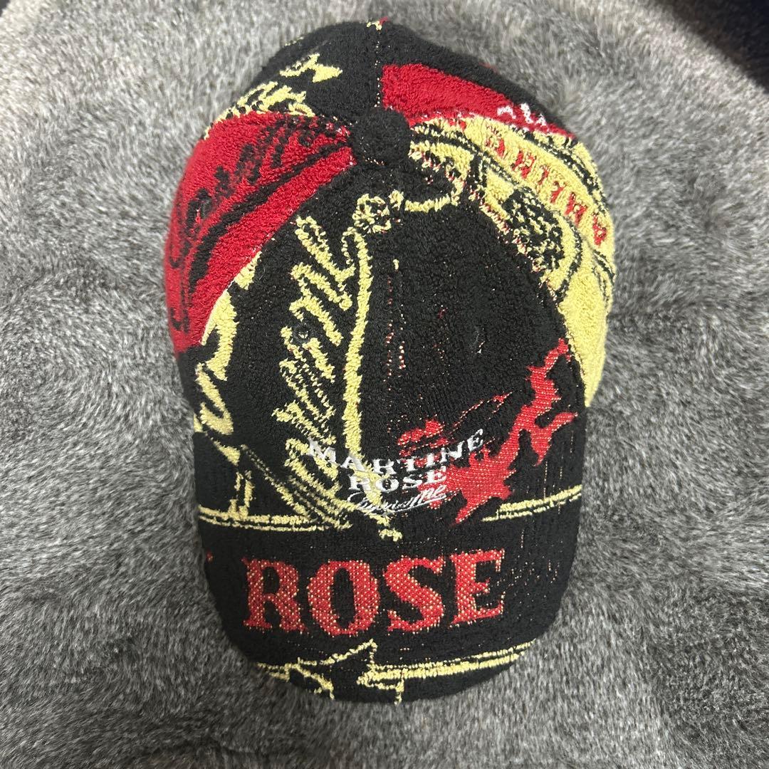 (たんたん)Supreme×MARTINE ROSE グラフィックキャップ