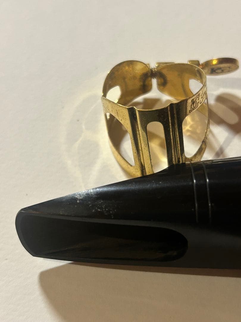 テナーサックスマウスピース　T20 テナーサックスリガチャー　BG キャップ付