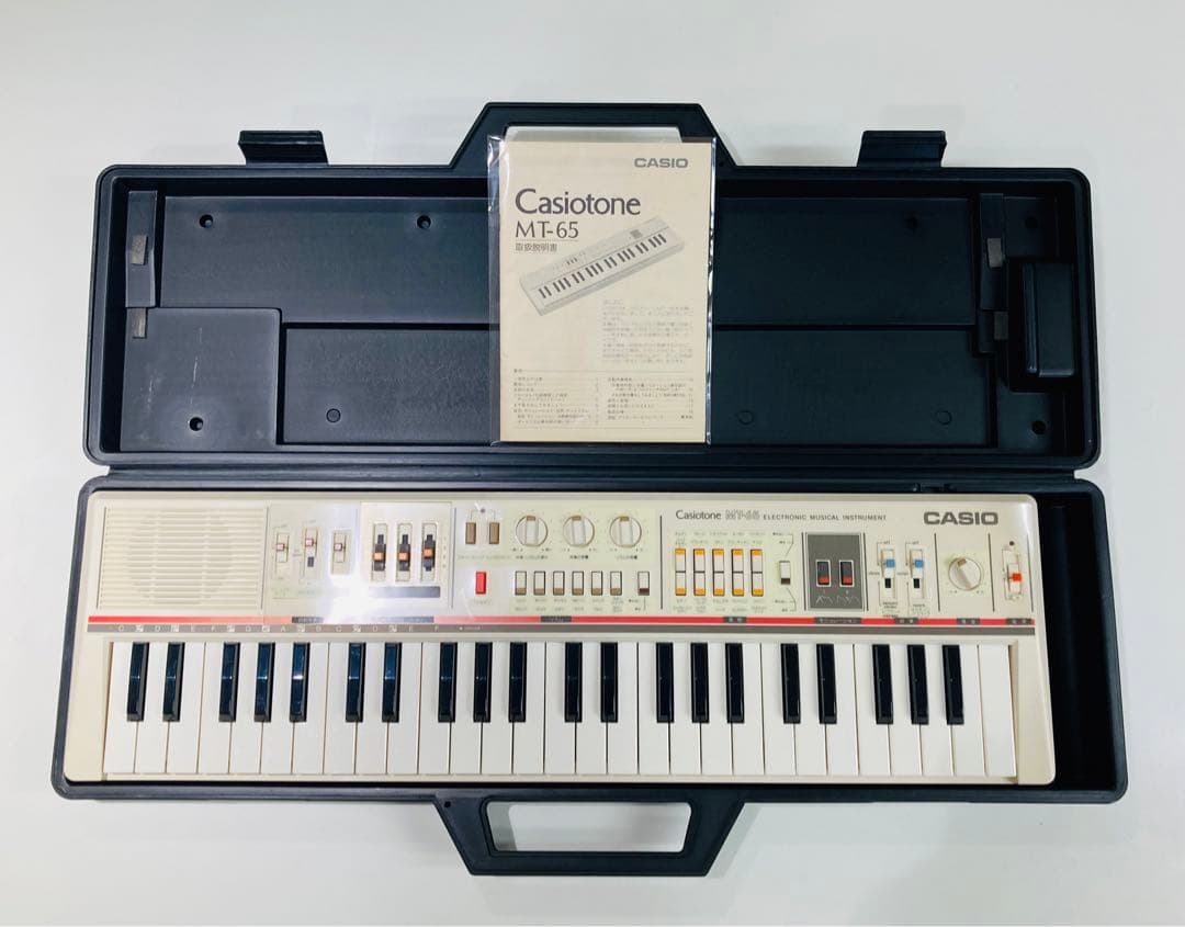 激レア名機！Casiotone MT-65／カシオトーン／シンセサイザー