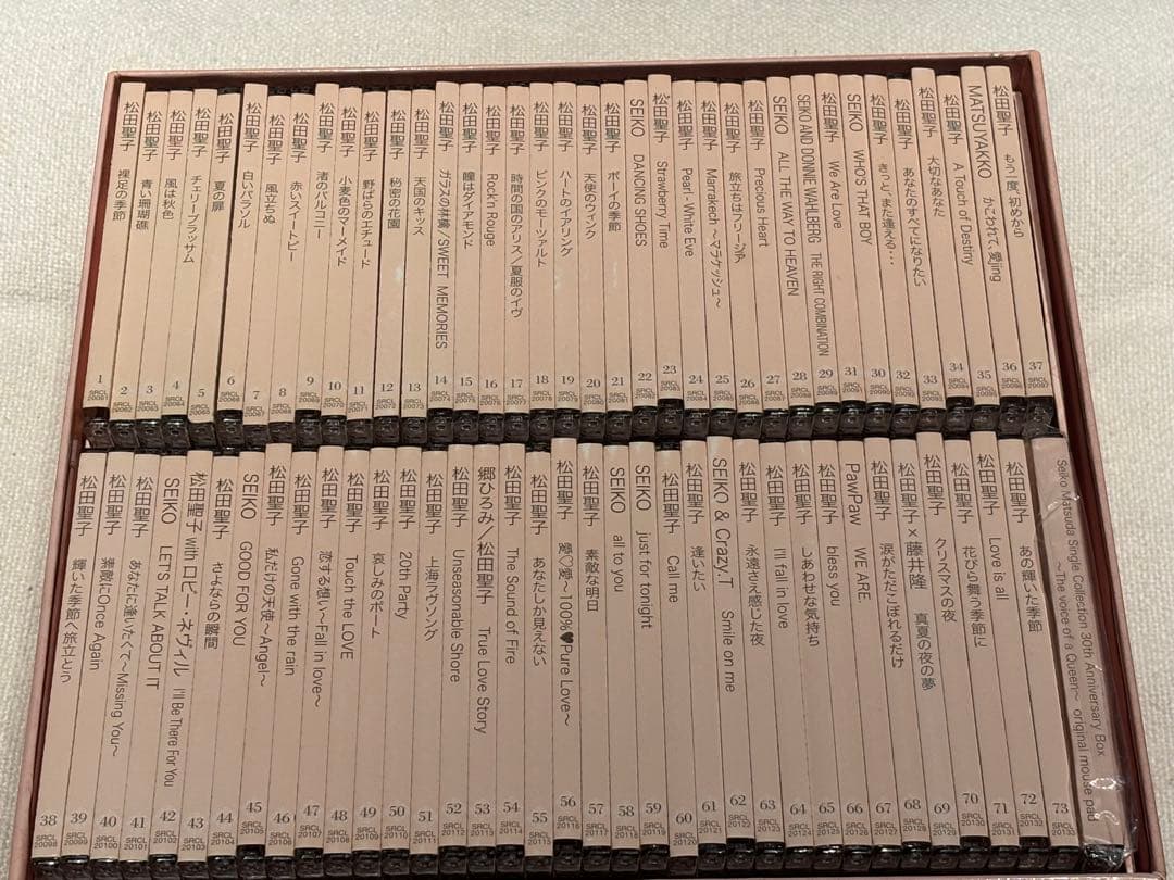 松田聖子 CD-BOX~The voice of a Queen~