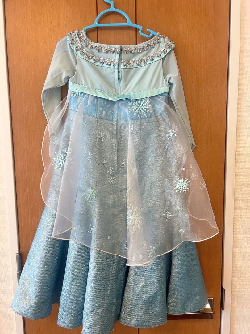 Disney RESORT タグ アナ雪 エルサ ドレス 100cm 刺繍レース