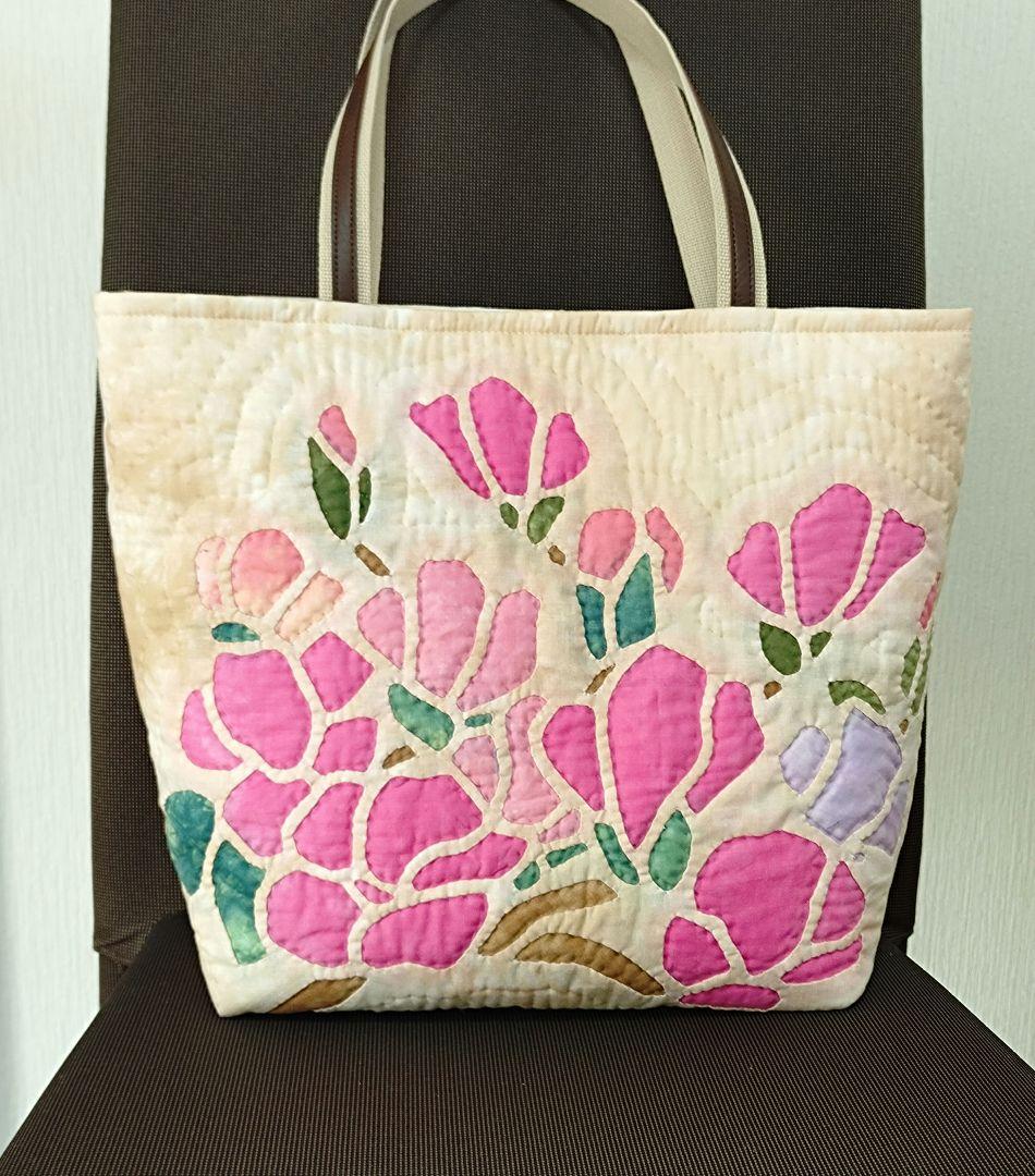 マグノリア・ハンドメイド・ハワイアンキルトバッグ