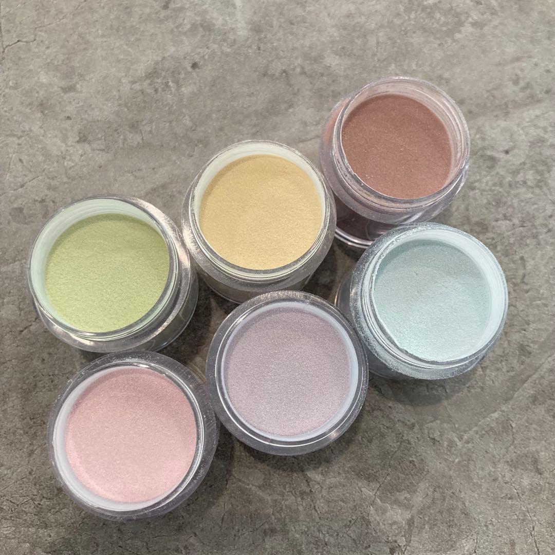 【新品未使用】DWメソッド　ガーデンフラワーシリーズ　カラーパウダー6色セット