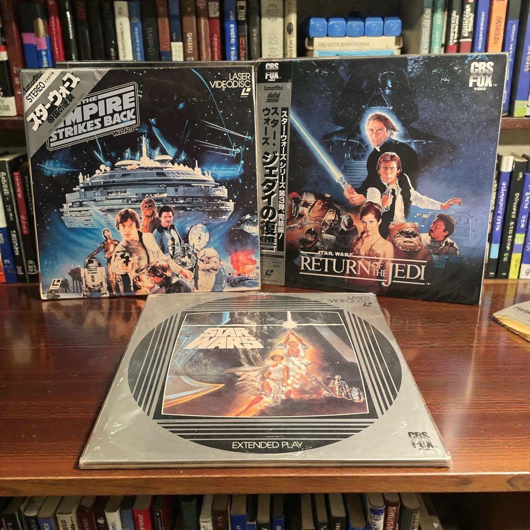 スター・ウォーズ LD 3枚セット 新たなる希望帝国の逆襲ジェダイの帰還