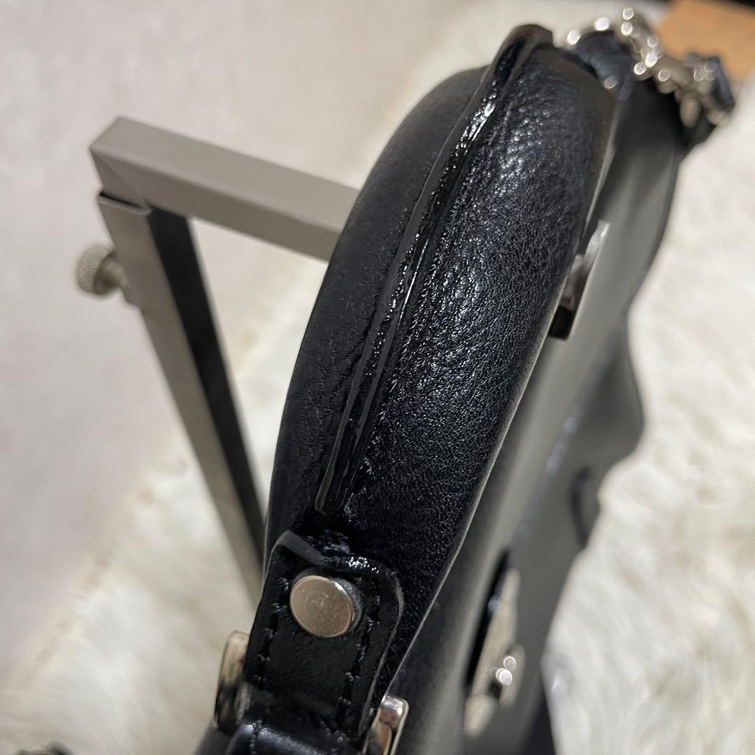 極美 青木鞄 NEVADA ラガード ミニダレスバッグ　2way レア ブラック