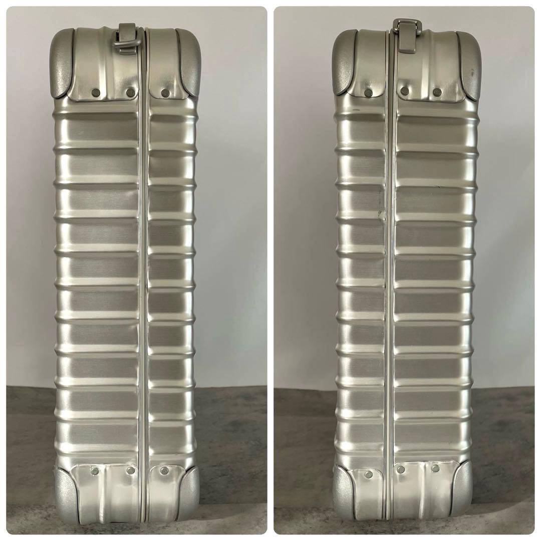 リモワ RIMOWA アルミ アタッシェケース シルバー ビジネスバッグ