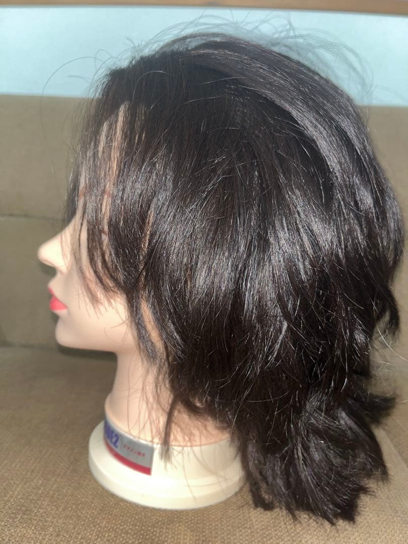 美容師国家試験用 ワインディング　ウィッグ　カット済み
