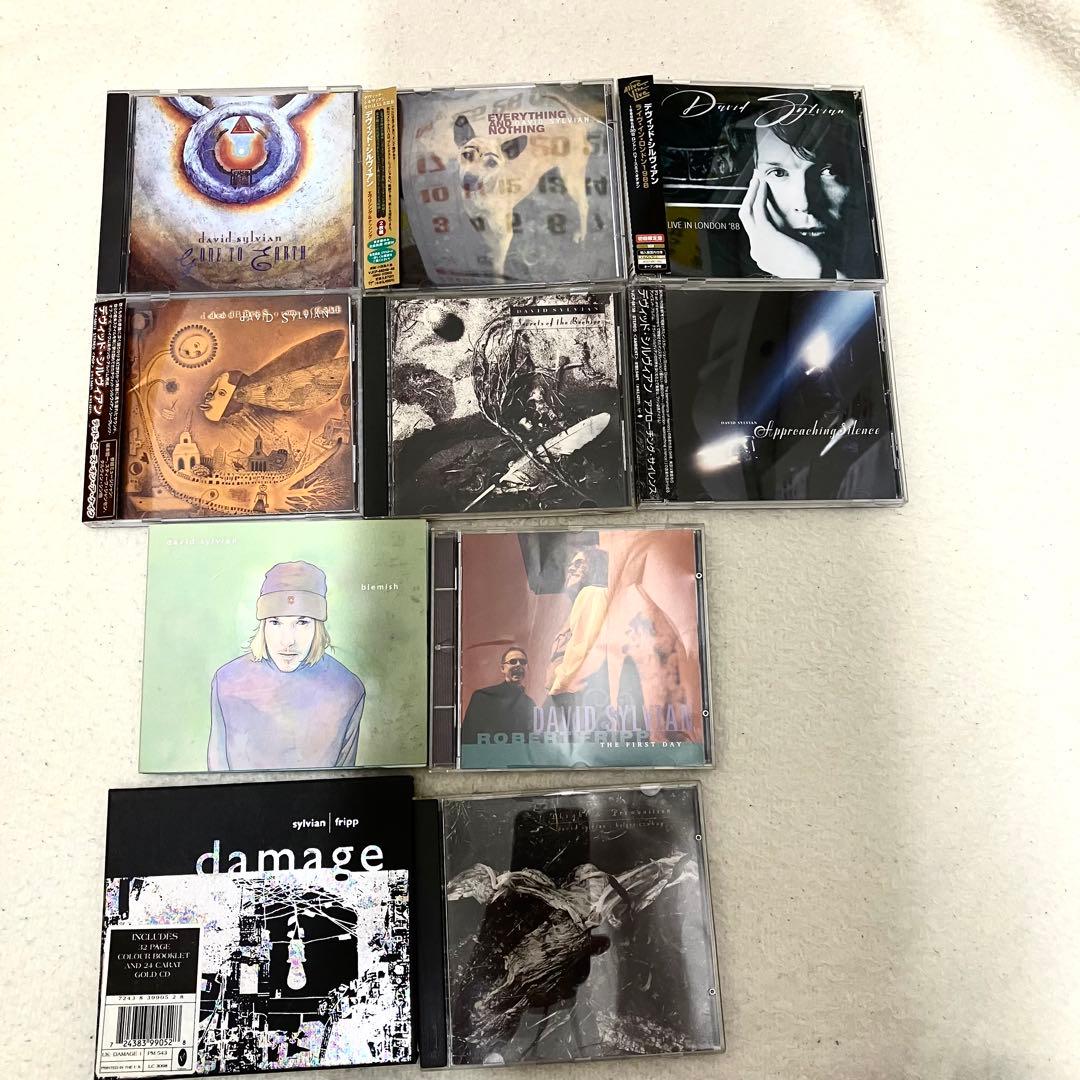 CD DAVID SYLVIAN デヴィッド・シルビアン 10枚セット