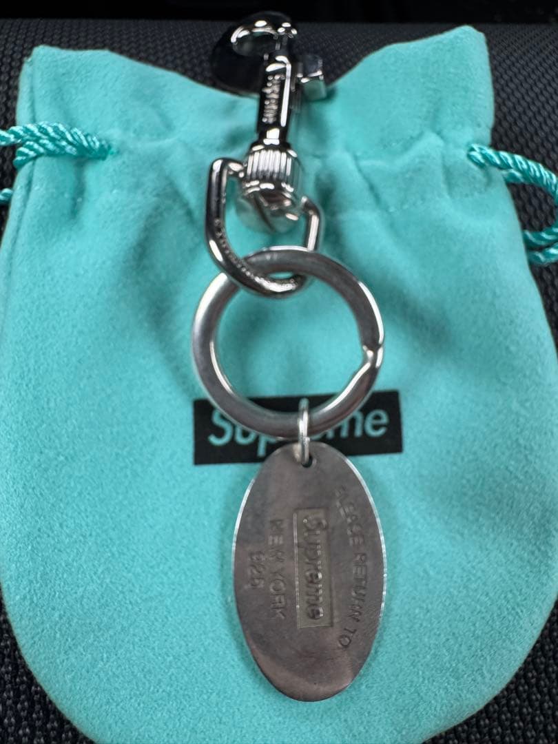 Supreme ティファニー　21AWキーホルダー