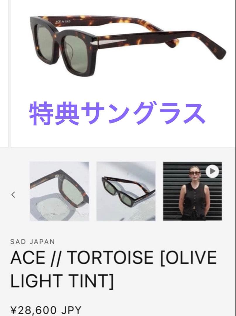 豪華特典付き❗️ イーブルアクト EVILACTレンズ アロー SADサングラス