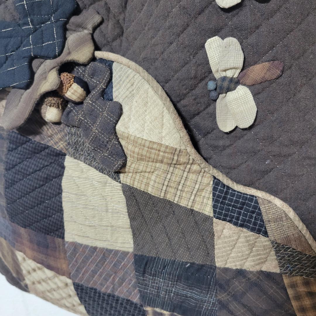 先染生地の創作バック　パッチワークバック　創作トートバック