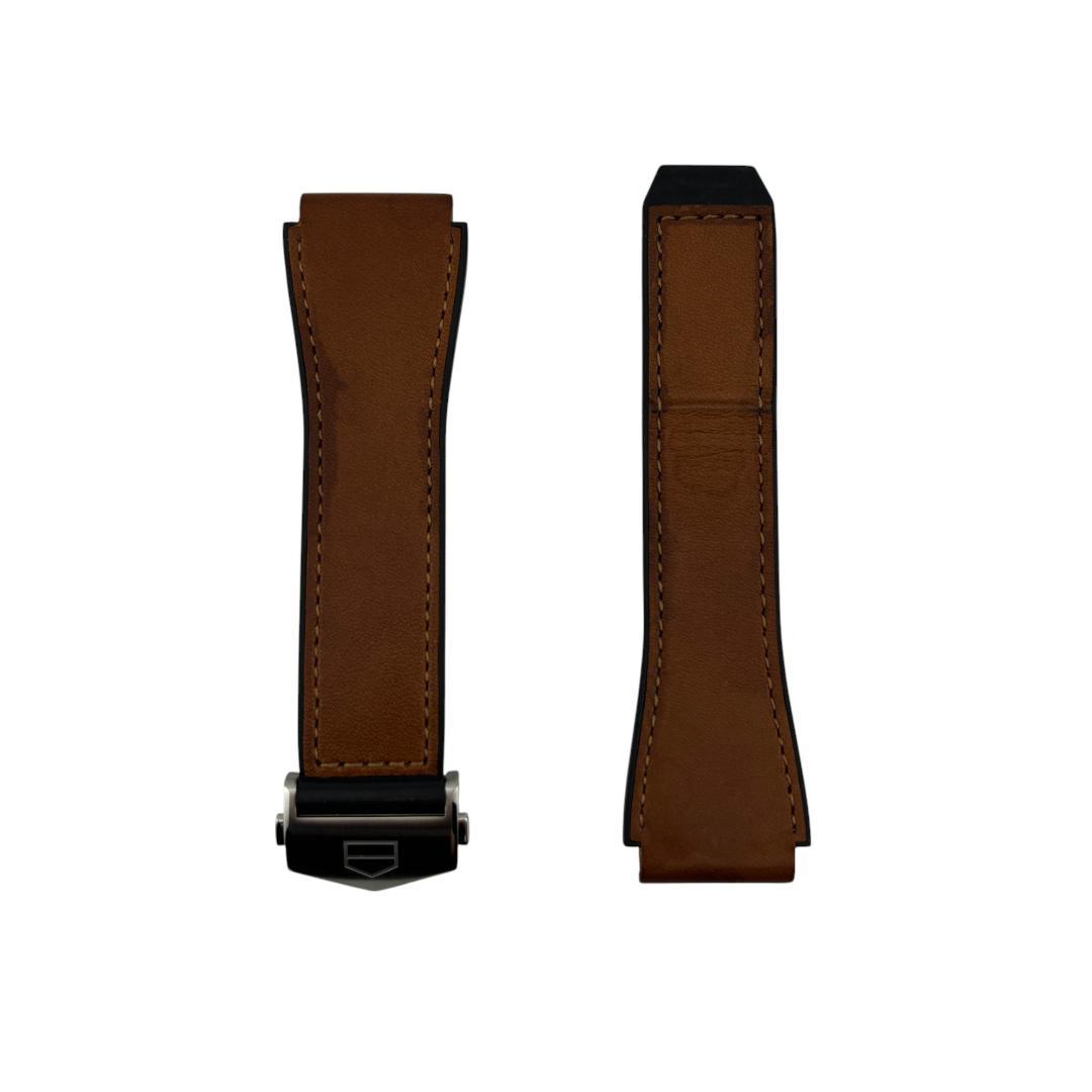 タグホイヤー コネクテッド E3/E4 交換用ベルト 45mm ブラウン