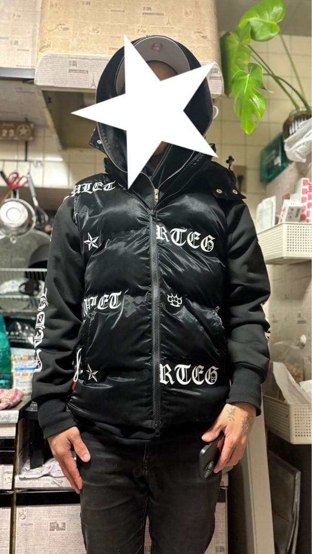 adamsJUGGLER ダウンベスト